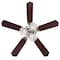 Westinghouse Contempra Trio 42" 5-Blade Nckl Indoor Ceiling Fan w/Dimmable LED Lght 7231900 - alternate 7